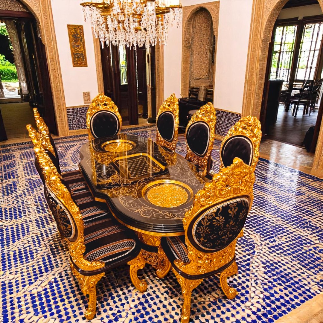 طقم سفرة طعام ملكي