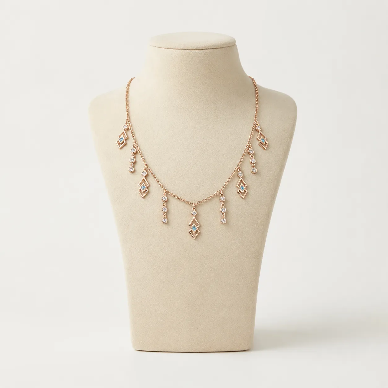 Collier en acier inoxydable – Rose Gold