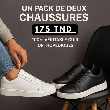 PACK 2 CHAUSSURES PROMO