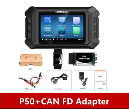 OBDSTAR P50 + CAN FD Adapter