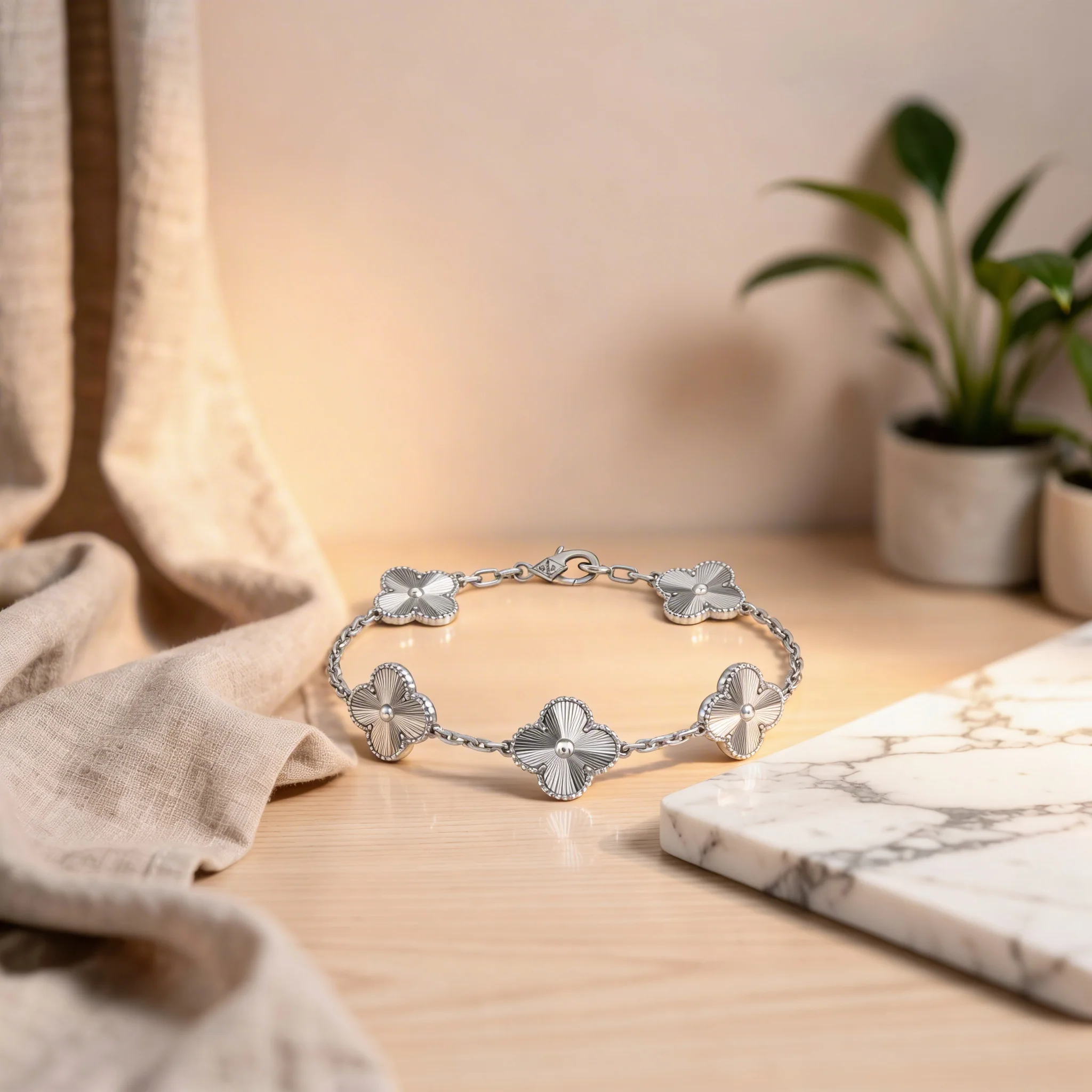 ALHAMBRA BRACELET SILVER
