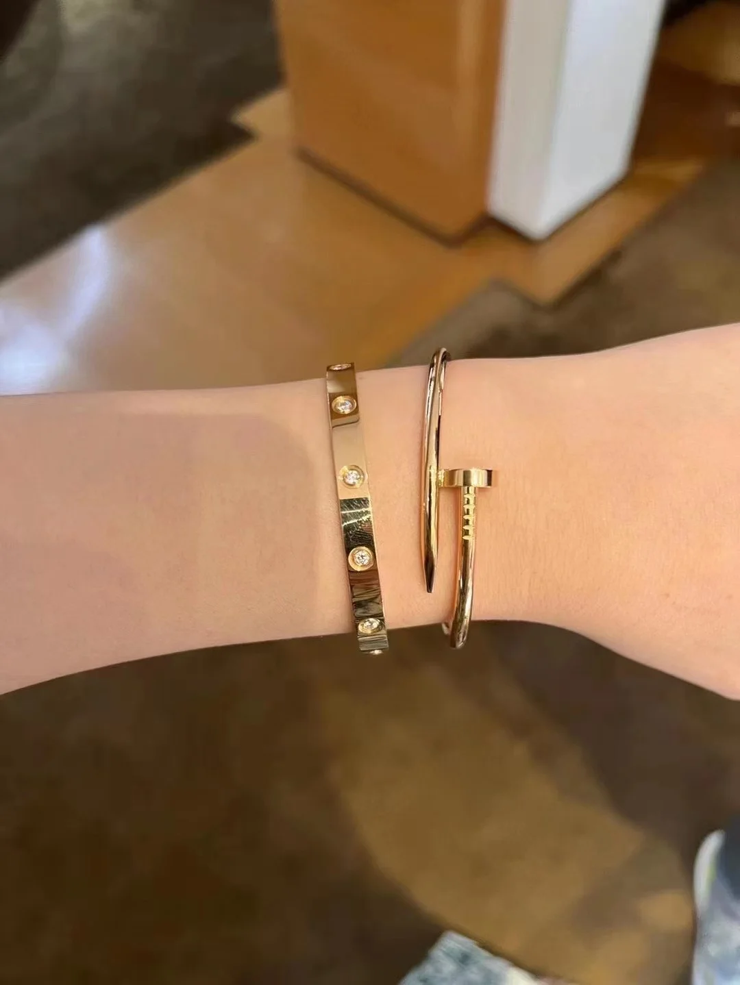 TRIO Cartier BRACELET (Le Bracelet Style 
