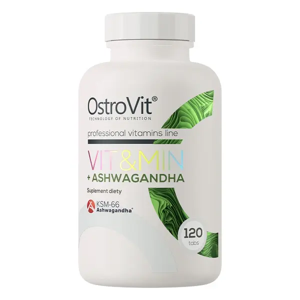 VIT&MIN + Ashwagandha 120 tablets