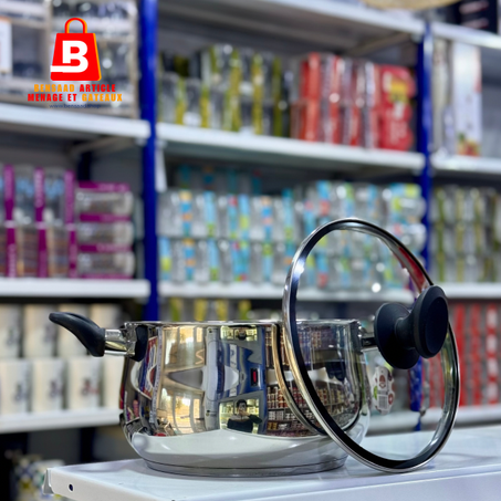 Marmite faitout inox 18/10