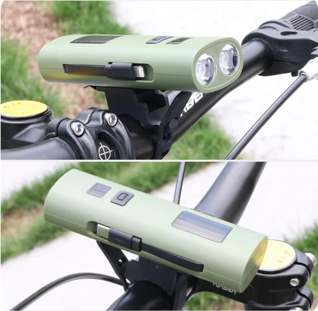 🚨 توصيل مجاني للولايات المجاورة 🚨 مصباح يدوي 2في1 إضاءة قوية مع 6 وضعيات مزود بباور بانك  (😍اطلب 2 وتحصل على توصيل مجاني😍)