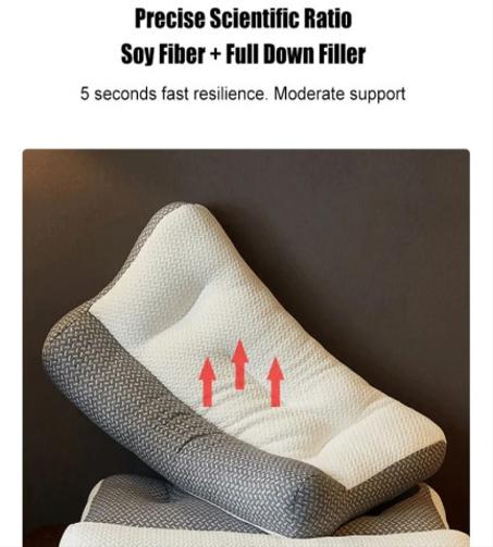 وسادة دعم الرقبة لتخفيف آلام العمود الفقري