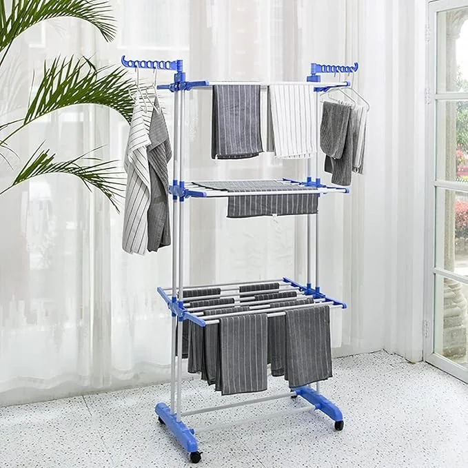 Étendoir à linge - Super - Sèche Linge - Métal - Pliable - Grande capacité