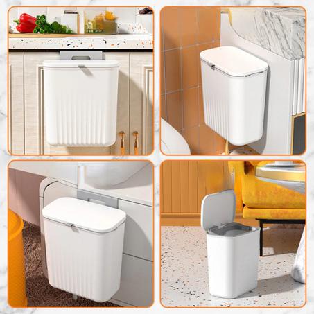 سلة القمامة المعلقة على الحائط