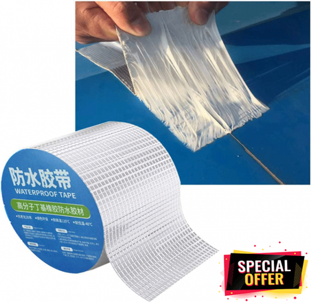 شريط لاصق سحري مضاد للماء والحرارة 5 أمتار وعـرض 10 سم
