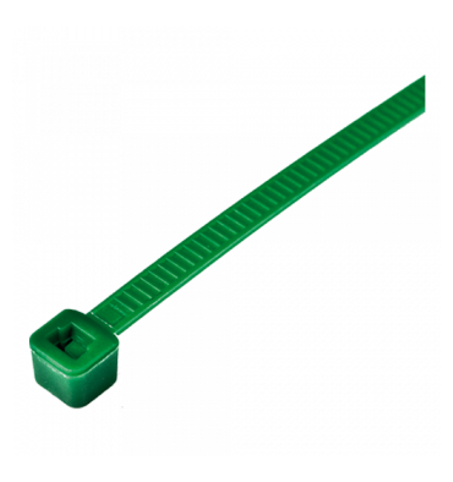 Bridas de nylon verdes