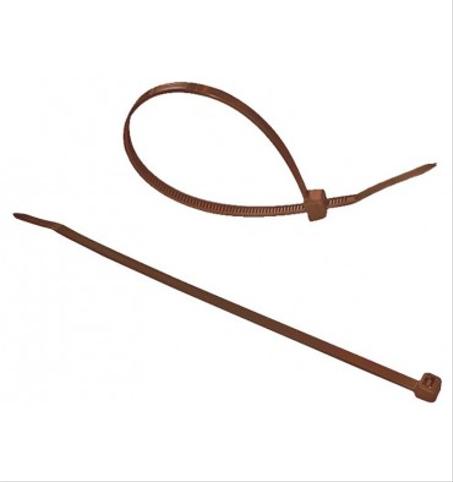 Bridas de nylon marrones
