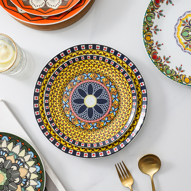 Moroccan Ceramic Plate Nordic