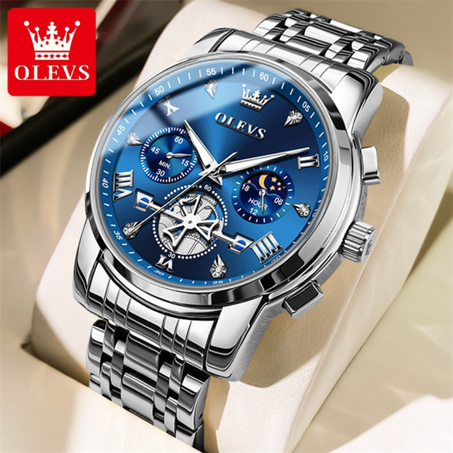ساعة OLEVS Origianl Quratz Watch for Men: مزيج من الإبداع والفخامة