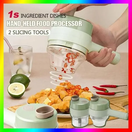 Mini Hachoir portable قطاعة الخضروات الكهربائية المحولة