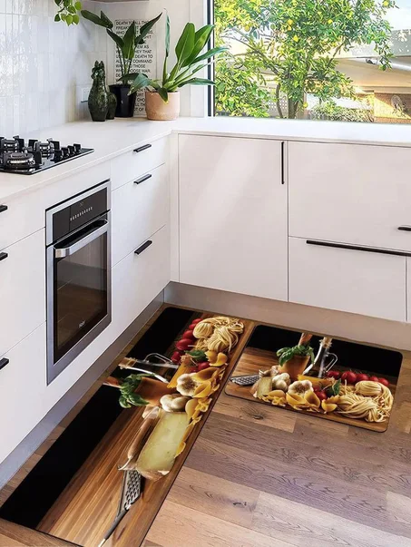 سجاد للمطبخ من قطعتين