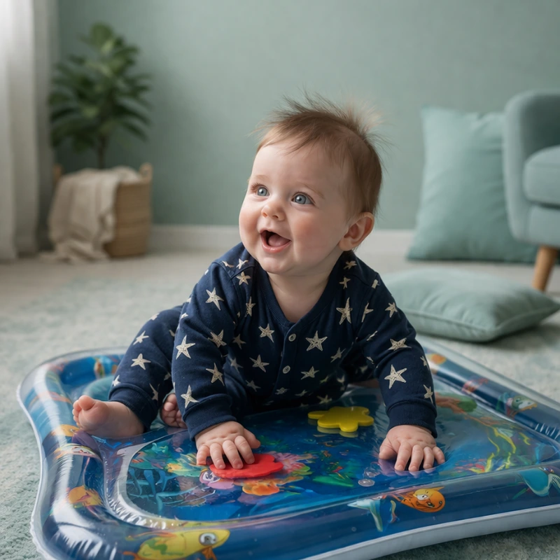 بساط تنمية الحواس بالماء وتنشيط الأطفال