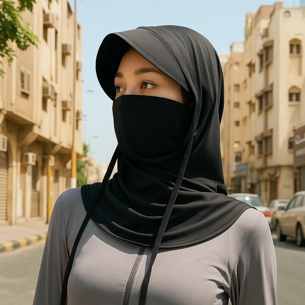 الحجاب الرياضي العصري – راحة، أناقة، وأداء