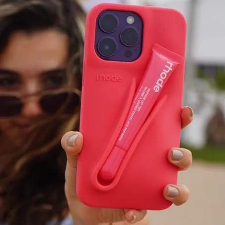 Coque Rhode avec lipgloss - Rouge