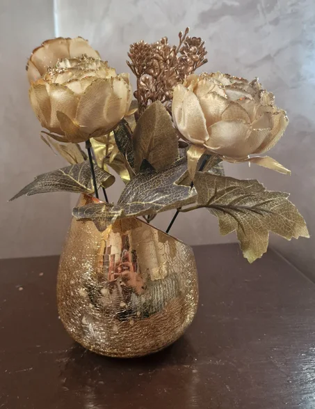 petit vase dorr moderne