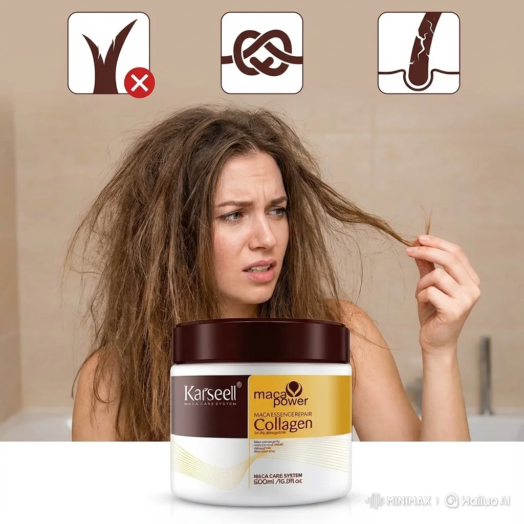 Karseell  قناع الشعر  بـ الكولاجين من ماركة