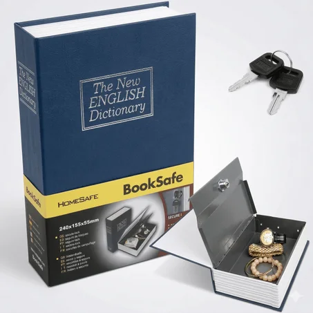 خزنة سرية على شكل كتاب