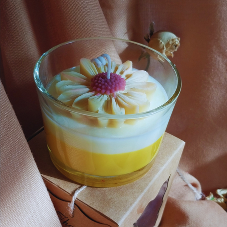 شمعة "الجيربيرا"