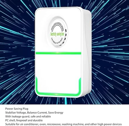 جهاز توفير الطاقة، صندوق كهرباء، واقي مثبت الجهد، قابس توفير طاقة ذكي للاستخدام المنزلي، 90-250 فولت، 3 قطع