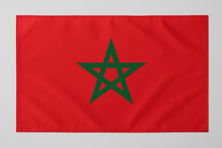 علم المغرب الأصلي بجودة عالية