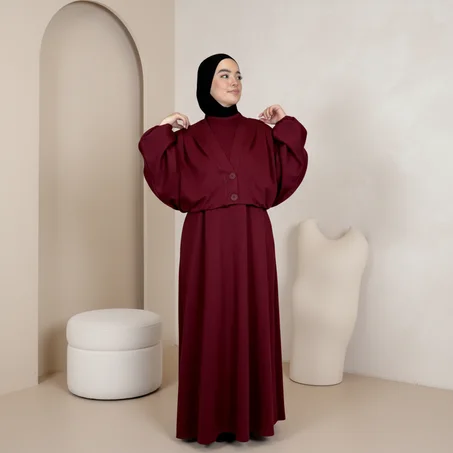 عباية أنيقة بخامة تركية فاخرة