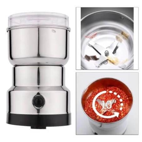مطحنة القهوة والتوابل من الفولاذ الذي لا يصدأ