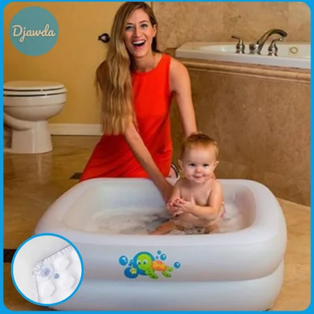 حوض الاستحمام القابل للنفخ خاص بالأطفال