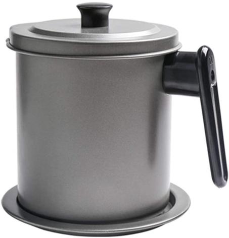 وعاء و مصفي الزيت مصنوع من الفولاذ المقاوم للصدأ