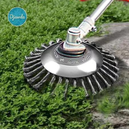 رأس الفرشاة الفلاذية لتنظيف الأعشاب الضارة (T)