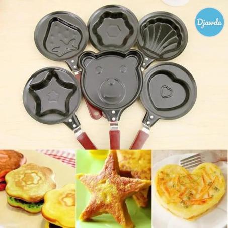 مقلاة على شكل كرتون