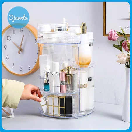 علبة المكياج الدوارة 360 درجة