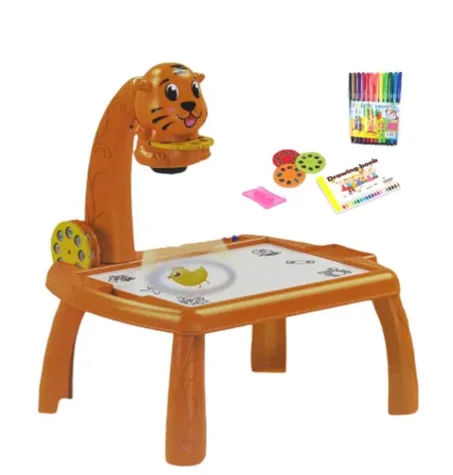 مجموعة الرسم والتلوين مع جهاز عرض