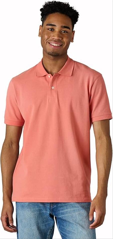 LAPASA Polo Homme à Manches Courtes 100% Coton Piqué Nouveau Polo Printemps/Été 2024