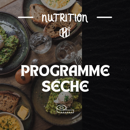 PROGRAMME SÉCHE