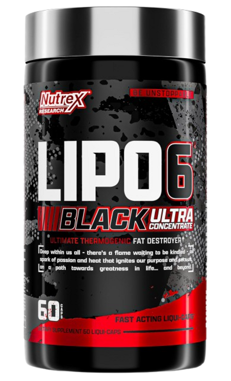 LIPO 6 Black ULTRA CONCENTRATE Brûleur de graisse