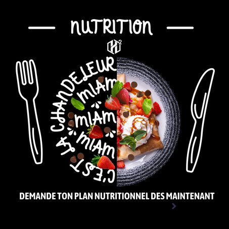 MON PLAN NUTRITION PERSONNALISÉ