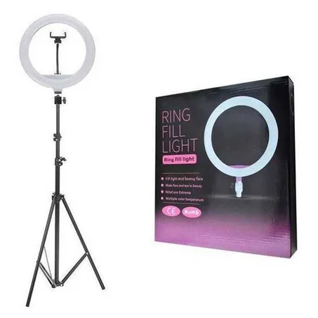 RING LIGHT LUMIÈRE ANNEAU AVEC 2 TRÉPIEDS