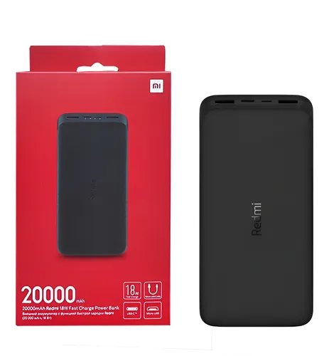Power Bank Xiaomi OriJinal  18W Fast Charge - 20000mAh - Black