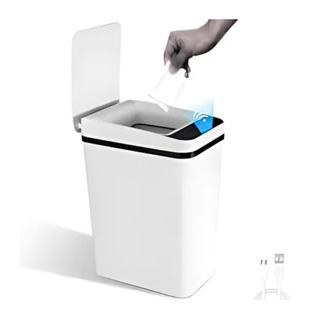 سلة المهملات الذكية، نظافة وراحة بلمسة واحدة