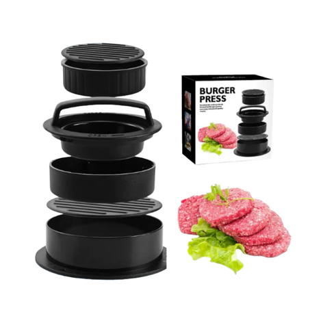 قالب صنع البرجر 3 في 1