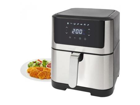 FRITEUSE À AIR CHAUD PC-FR 1269 H, 8 LITRES, NOIR PROFI COOK
