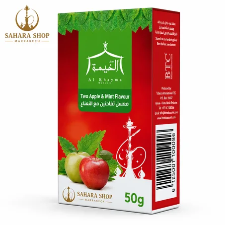 TABAC AL KHAYMA TWO APPLE MINT 50 G
