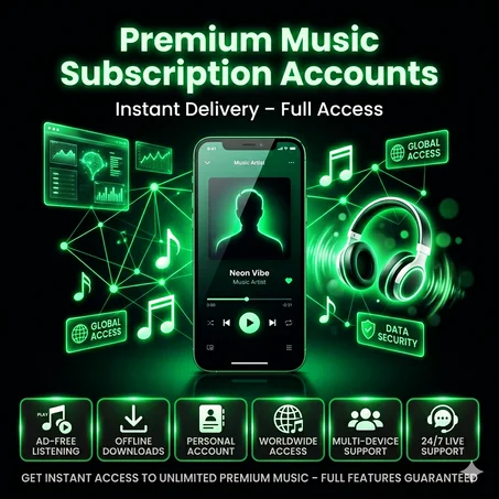 Spotify Premium 12 Months – Ad-Free Music & Offline Listening | Instant Delivery