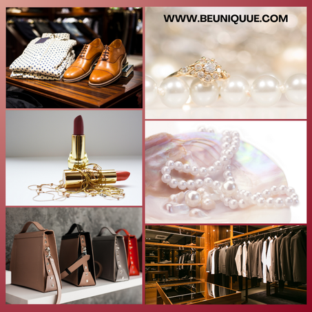 الملابس والأحذية والمجوهرات