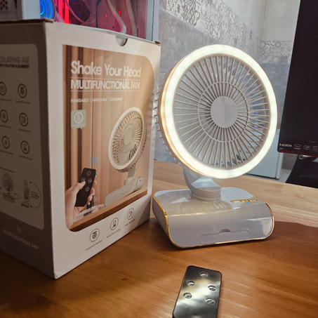 مروحة متعددة الاستعمالات ذات تحكم عن بعد