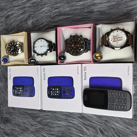 هاتف + ساعة هدية